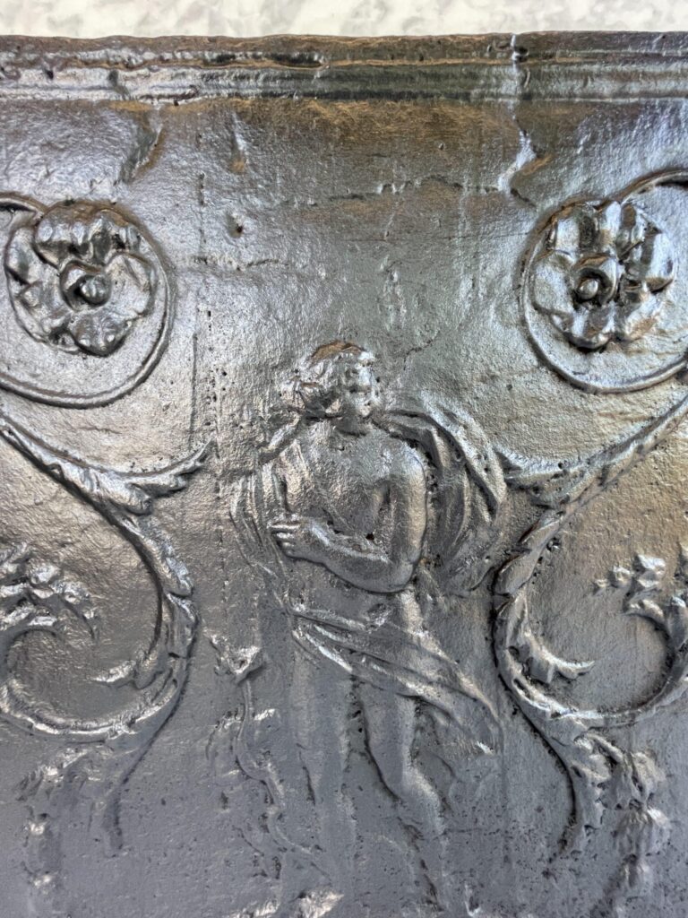 Cast-Iron Antique Fireback — detail 1