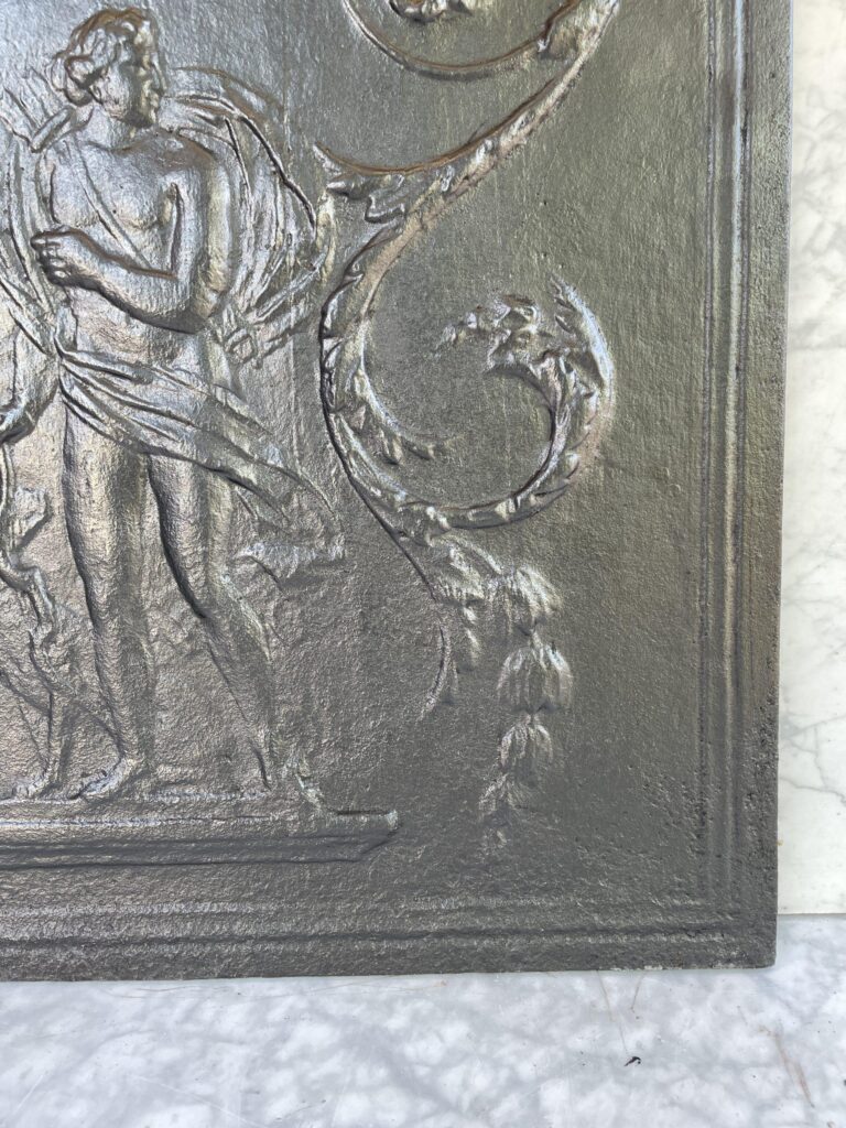 Cast-Iron Antique Fireback — detail 2
