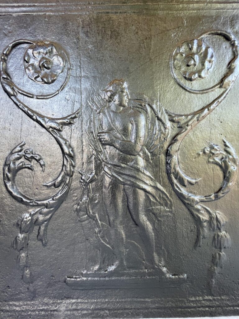Cast-Iron Antique Fireback