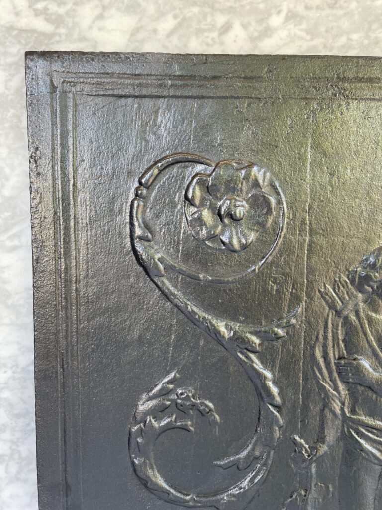 Cast-Iron Antique Fireback
