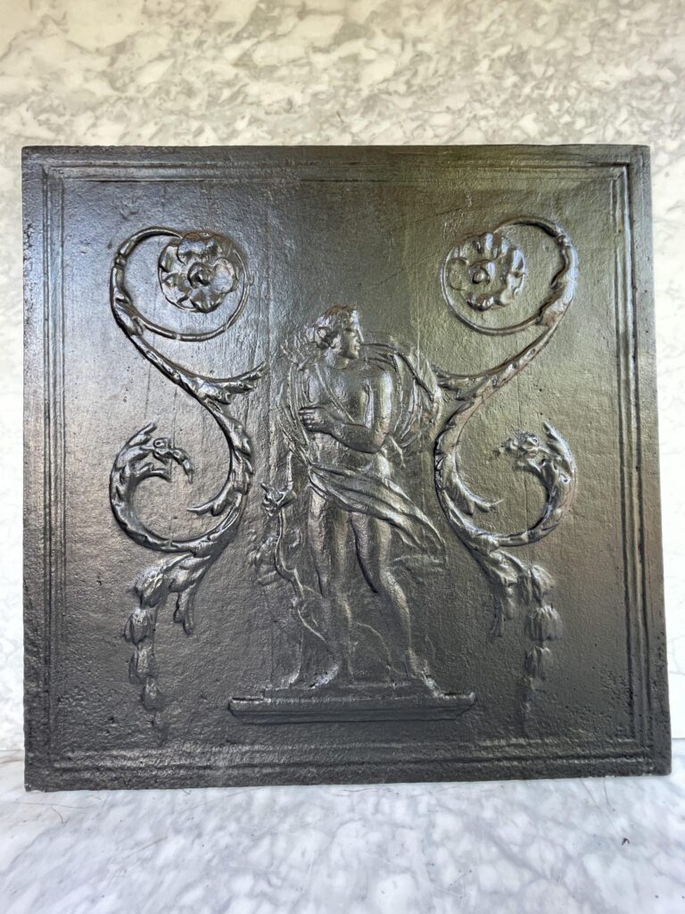 Cast-Iron Antique Fireback