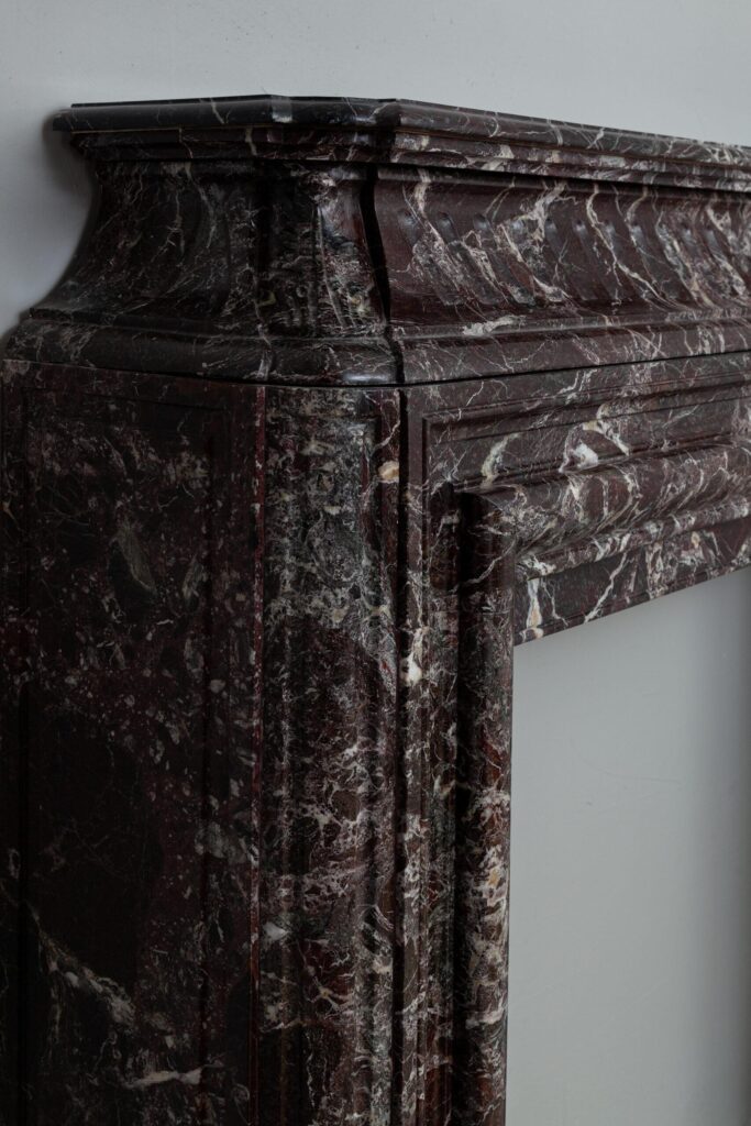NEOCLASSIC  MARBLE ANTIQUE FIREPLACE SURROUND