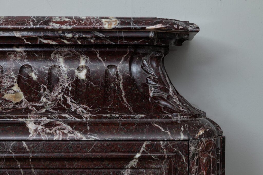 NEOCLASSIC  MARBLE ANTIQUE FIREPLACE SURROUND
