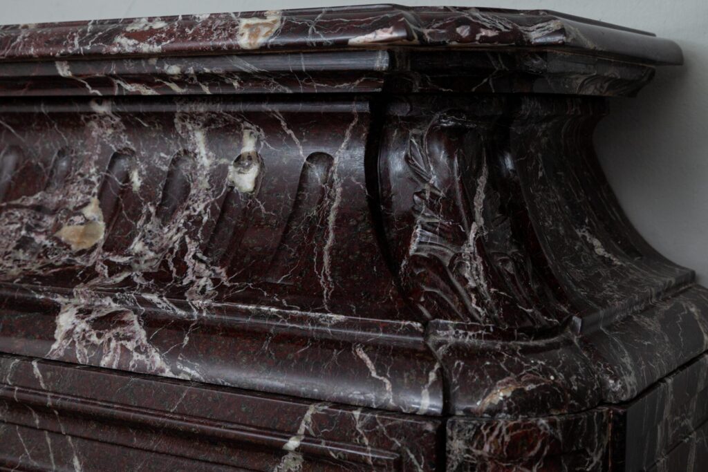 NEOCLASSIC  MARBLE ANTIQUE FIREPLACE SURROUND