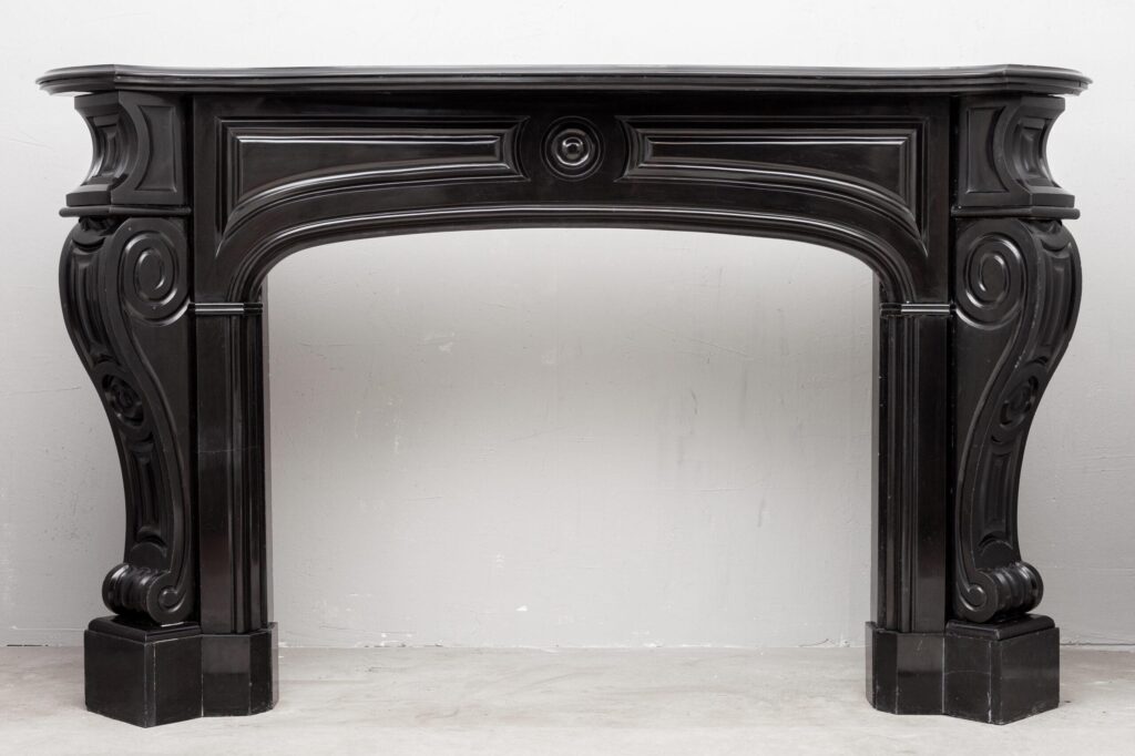 LOUIS XV STIJL NOIR DE MAZY ANTIEKE OMLOOP SCHOUW