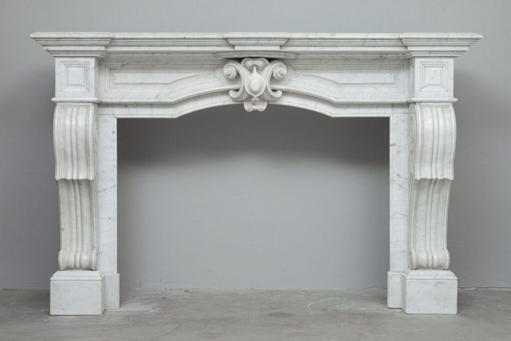 NEOCLASSICISTISCHE WIT MARMEREN ANTIEKE OMLOOP SCHOUW