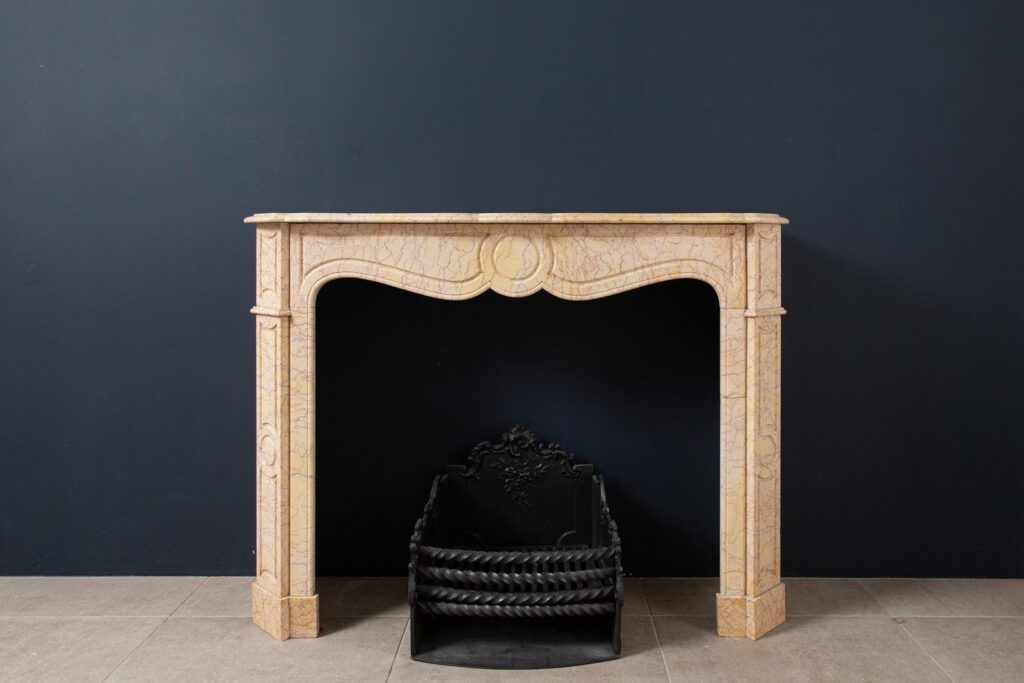 Antique Marble French fireplace