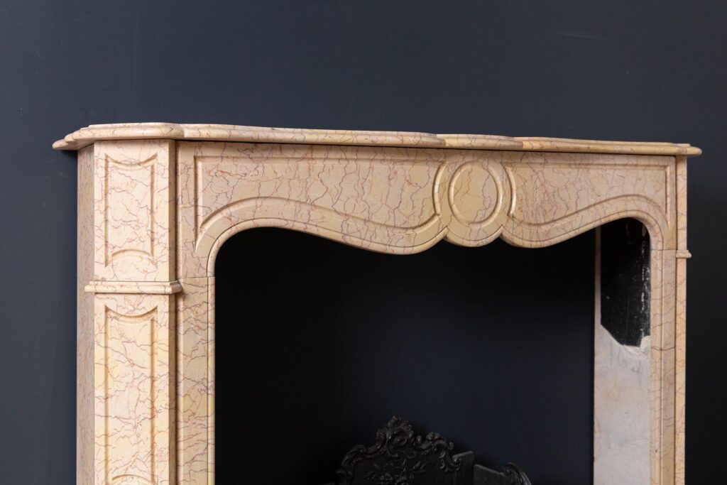 Antique Marble French fireplace