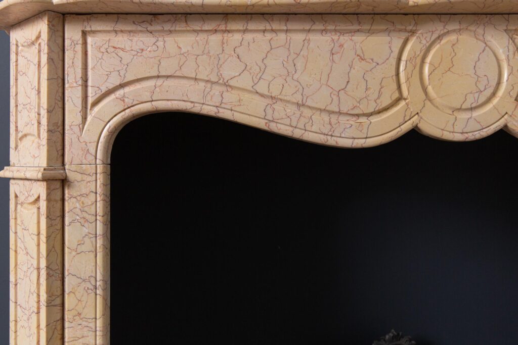 Antique Marble French fireplace