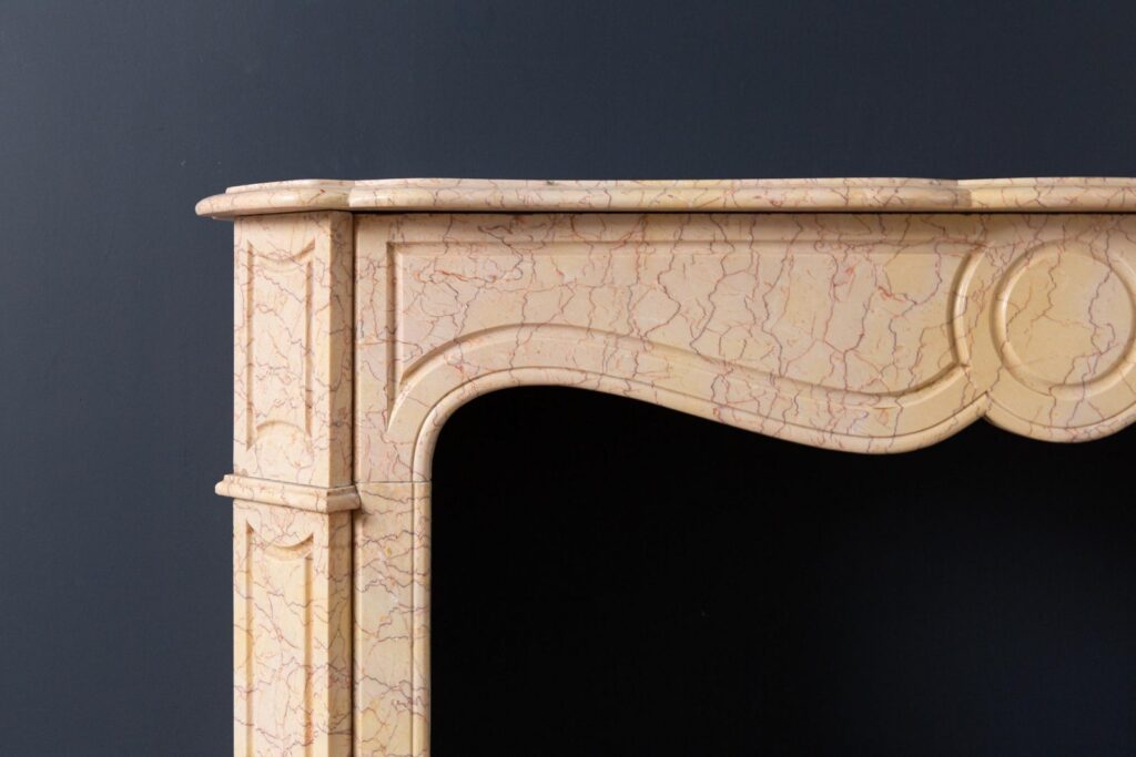 Antique Marble French fireplace