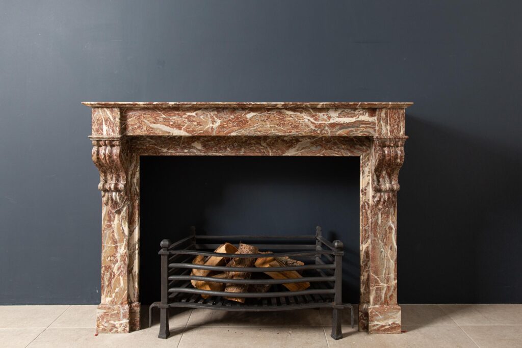 Marble Antique Fireplace Surround