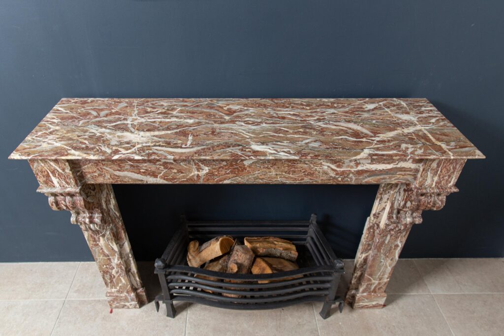 Marble Antique Fireplace Surround