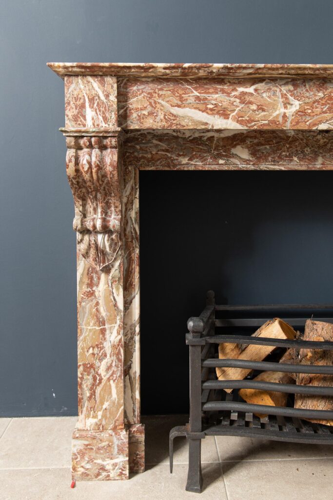 Marble Antique Fireplace Surround