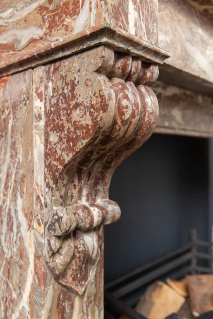 Marble Antique Fireplace Surround