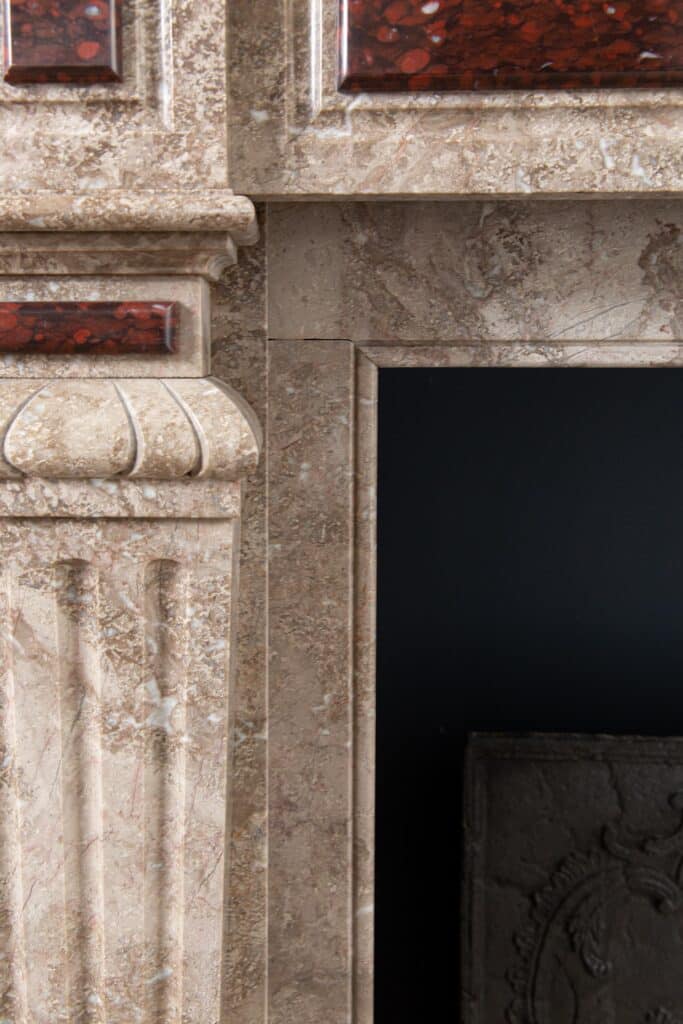 Marble Antique Fireplace Surround