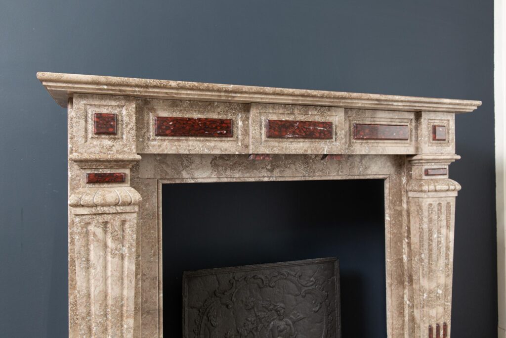 Marble Antique Fireplace Surround