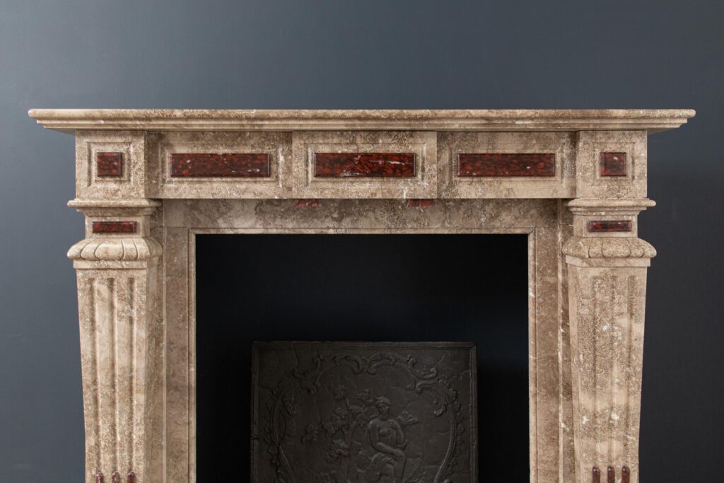 Marble Antique Fireplace Surround