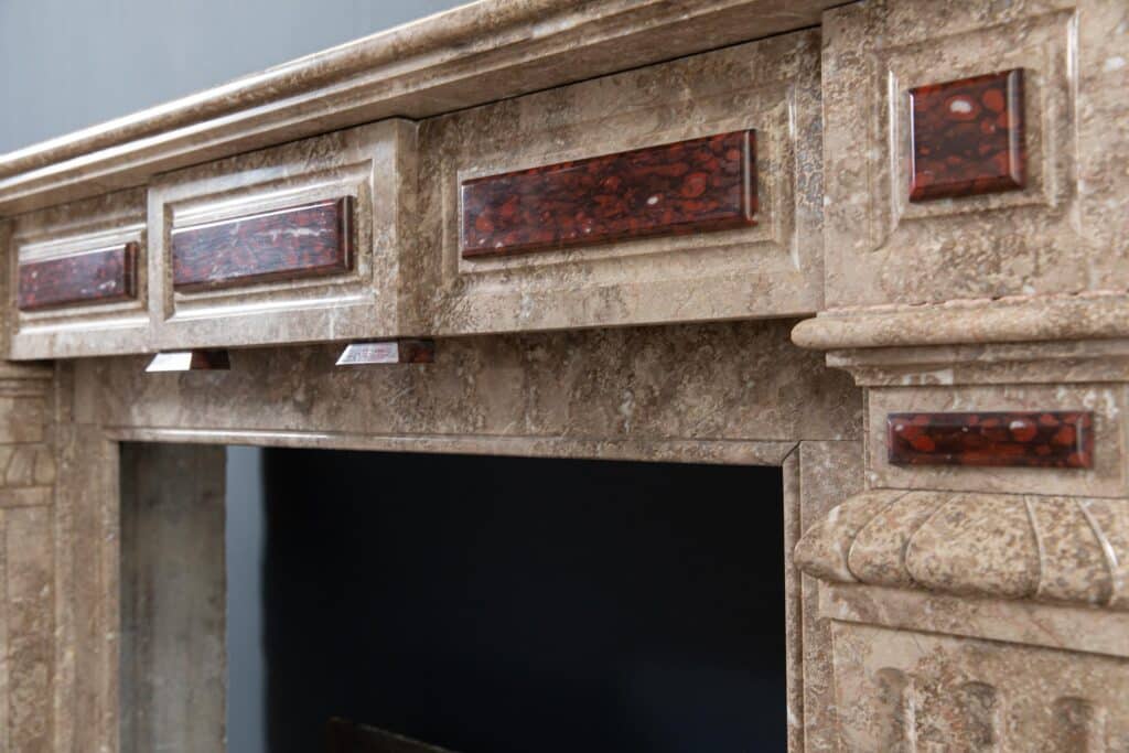 Marble Antique Fireplace Surround