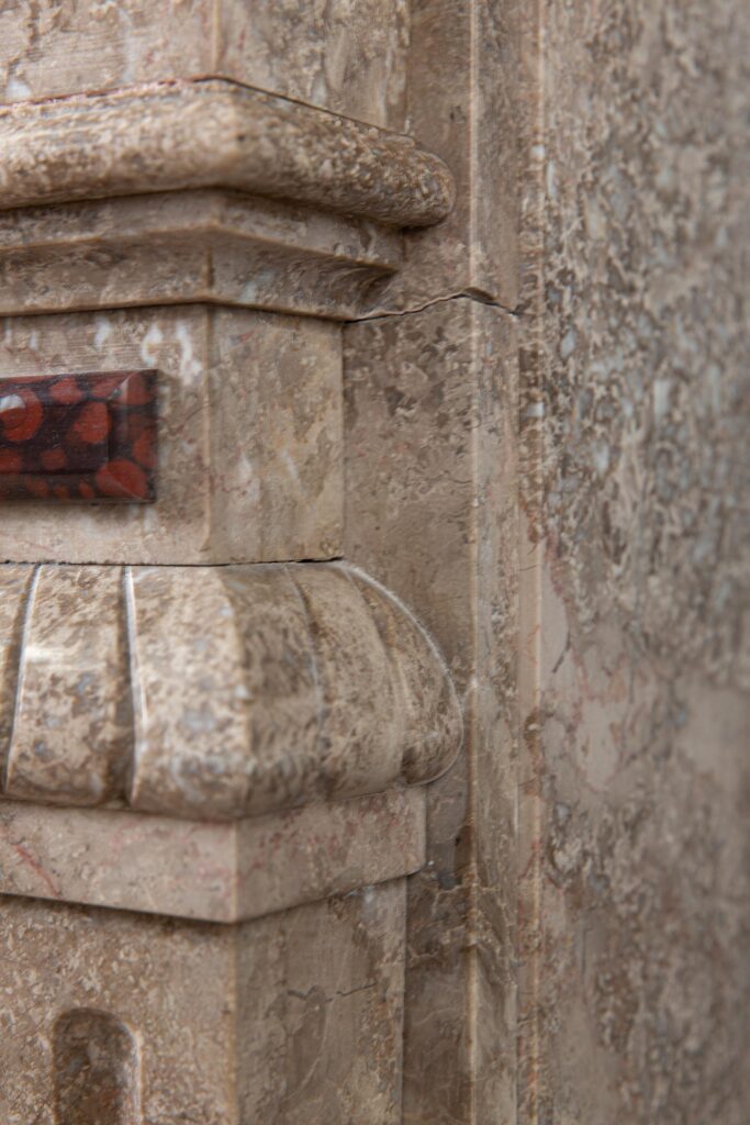 Marble Antique Fireplace Surround