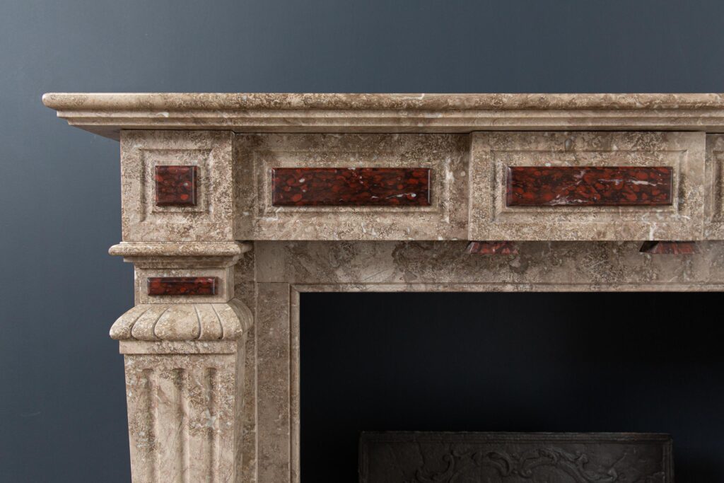 Marble Antique Fireplace Surround