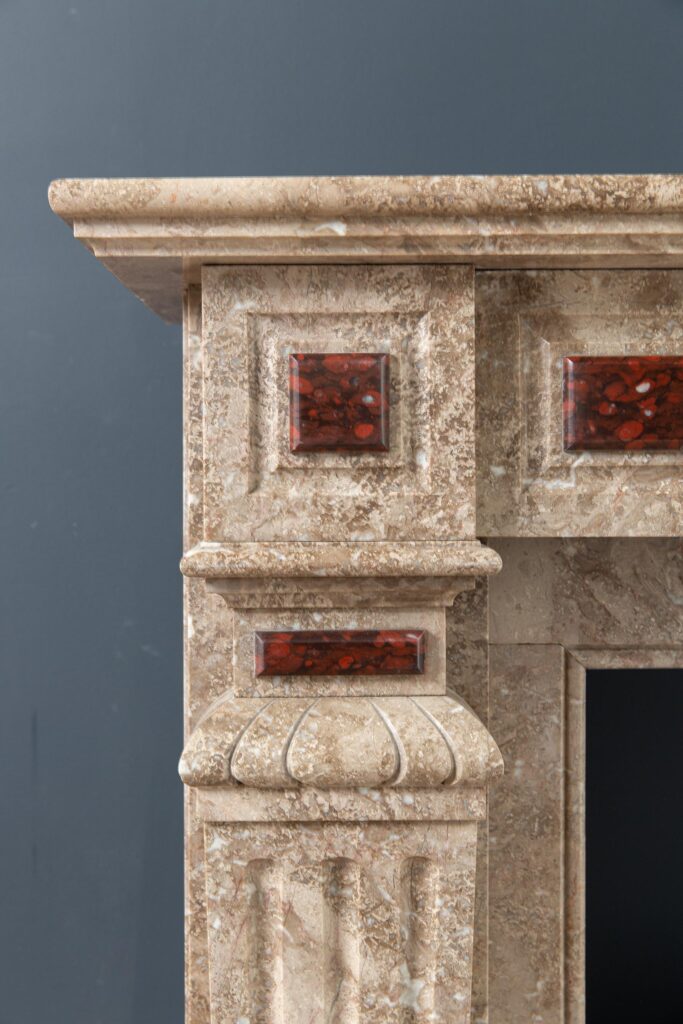 Marble Antique Fireplace Surround