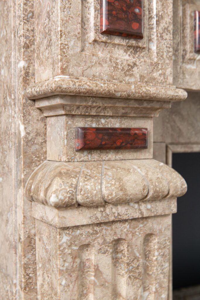 Marble Antique Fireplace Surround