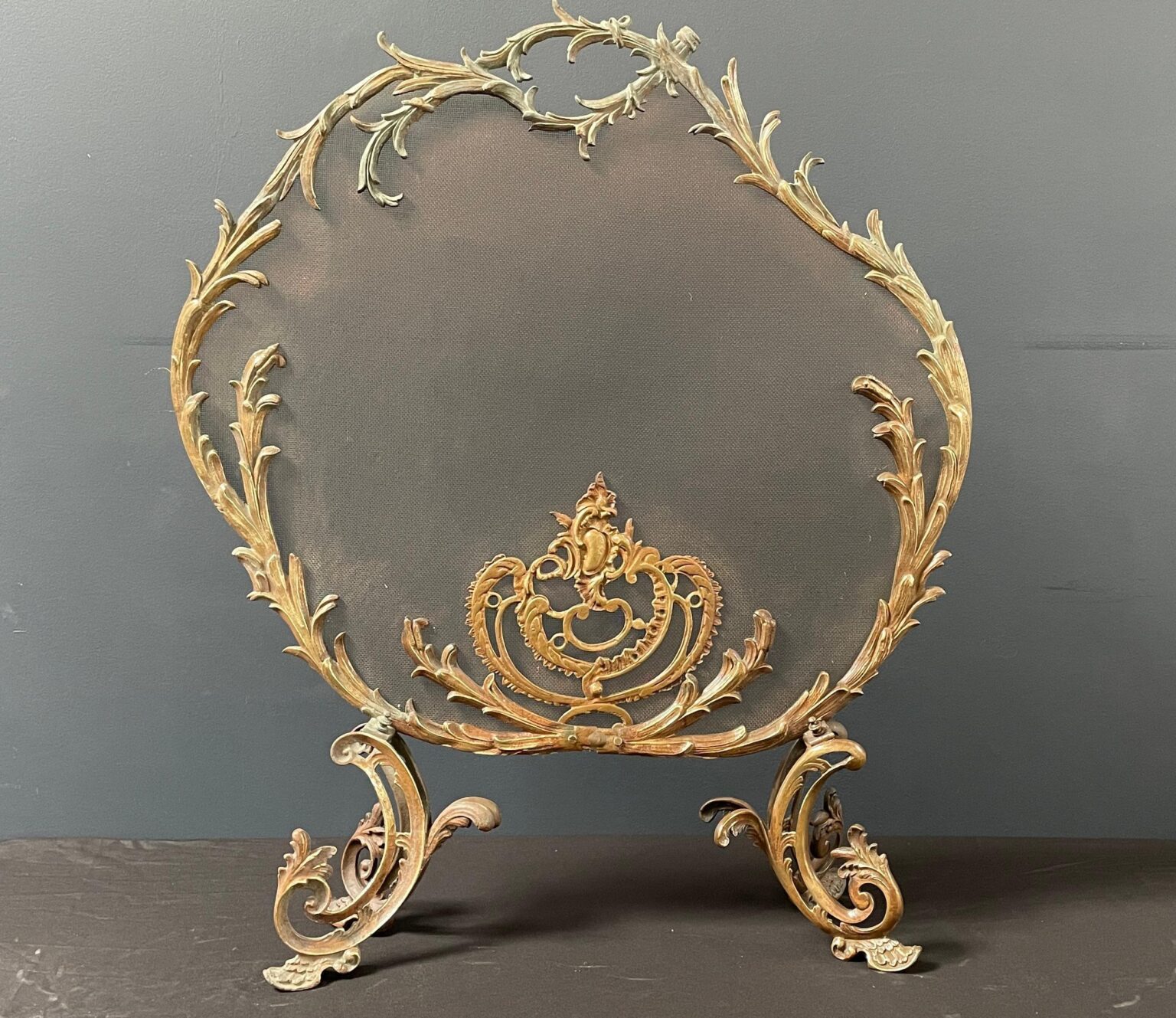 Antique Fireplace Screen Spark Screen