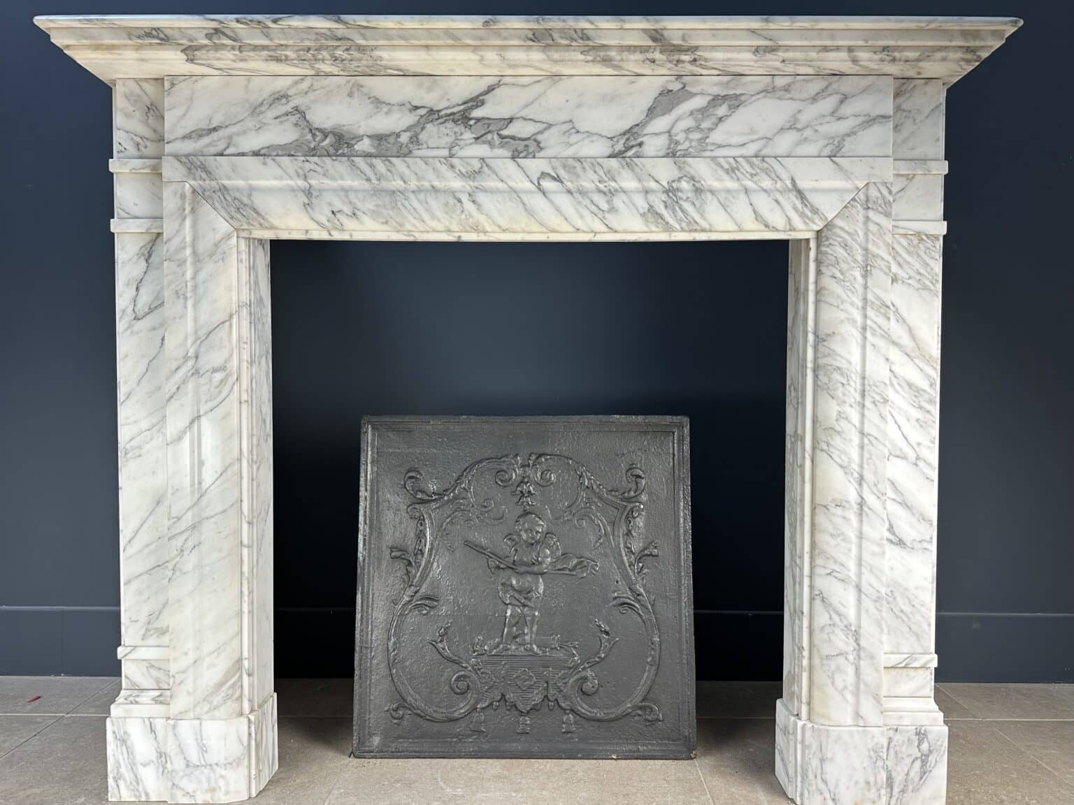 Antique Fireback for the Open Fire