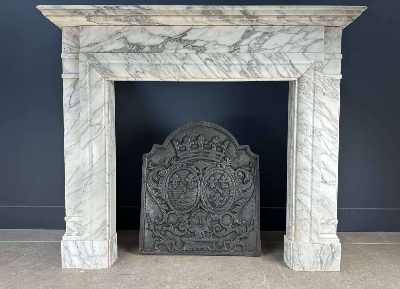 Distinctive Cast-Iron Fireback