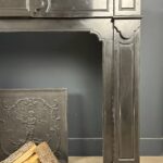 Antieke schouw mantel marmer fireplace haard