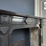 Antieke schouw mantel marmer fireplace haard