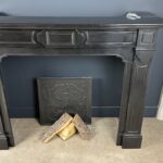 Antieke schouw mantel marmer fireplace haard