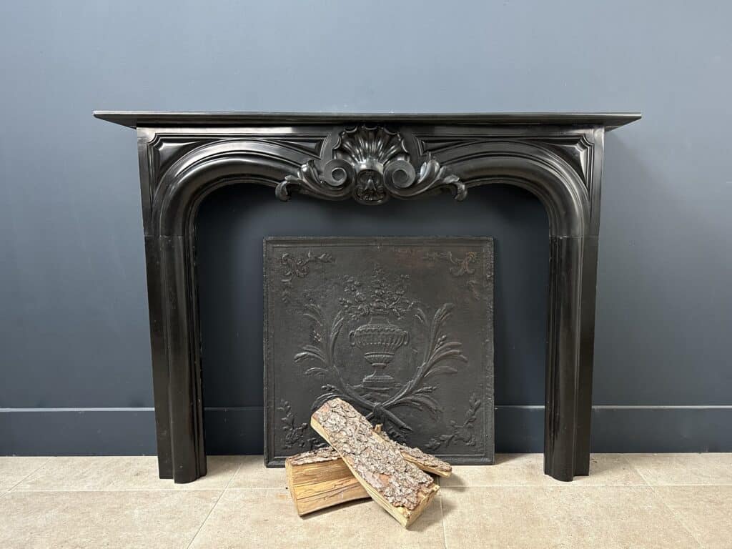 Antique Bolection Shell Fireplace