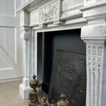 Antique Empire fireplace