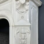 Antieke Franse Schelp Schouw Antqiue Marble Fireplace