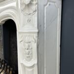 Antieke Franse Schelp Schouw Antqiue Marble Fireplace