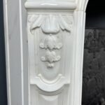 Antieke Franse Schelp Schouw Antqiue Marble Fireplace