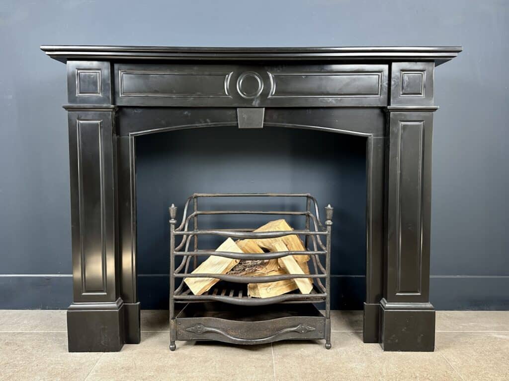 Exclusive Antique Louis XV Fireplace in White Carrara Marble