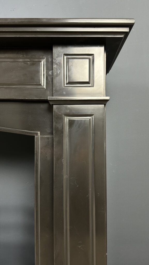 Exclusive Antique Louis XV Fireplace in White Carrara Marble