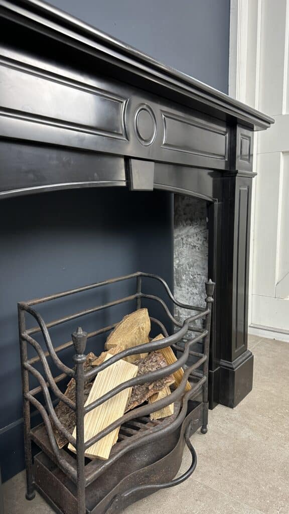 Exclusive Antique Louis XV Fireplace in White Carrara Marble