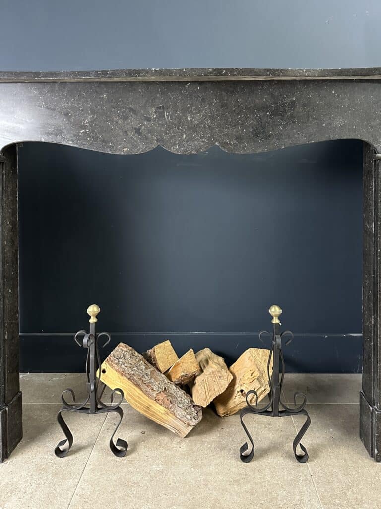Circular Fireplace in Belgian Bluestone