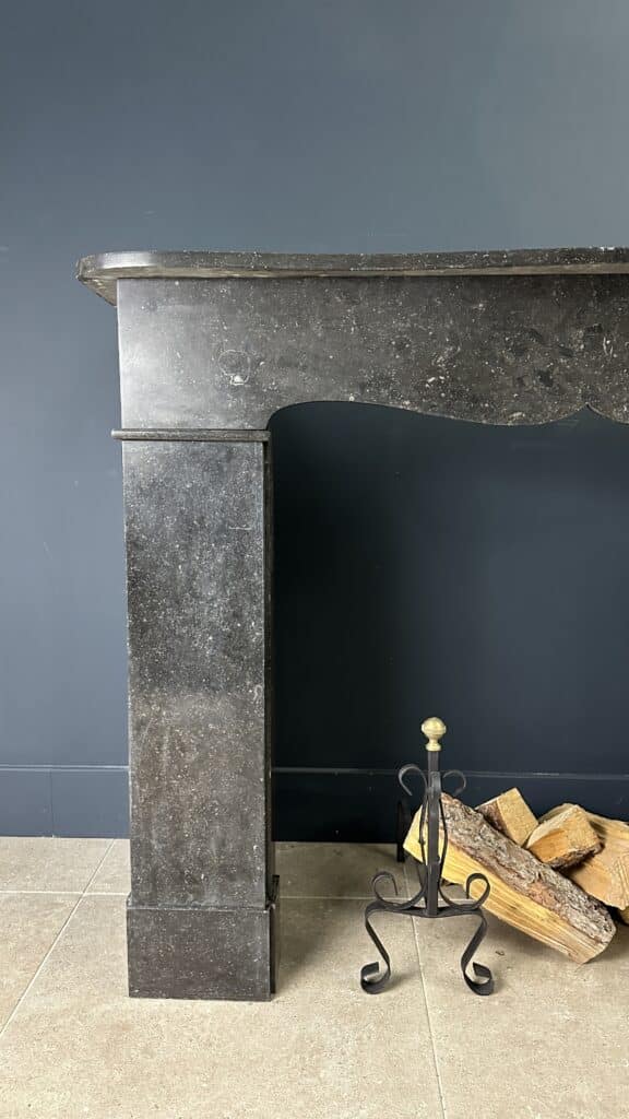 Circular Fireplace in Belgian Bluestone