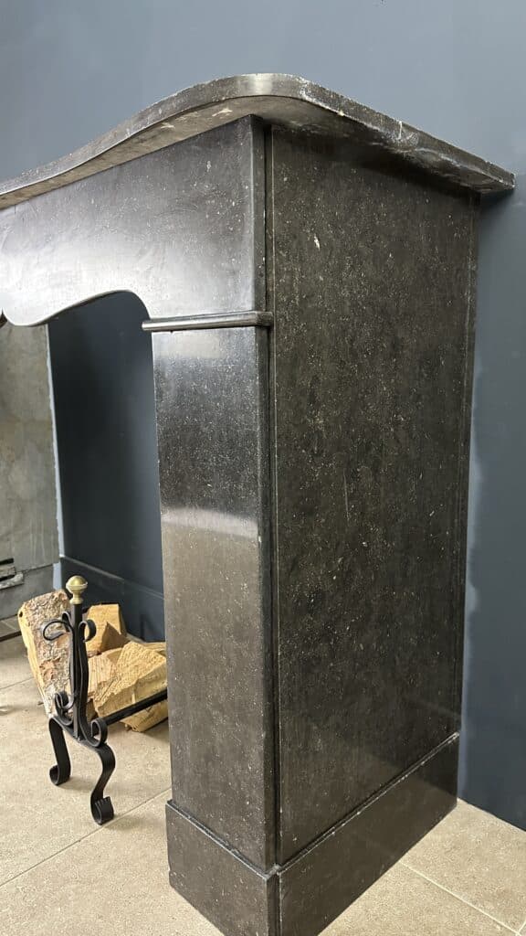 Circular Fireplace in Belgian Bluestone