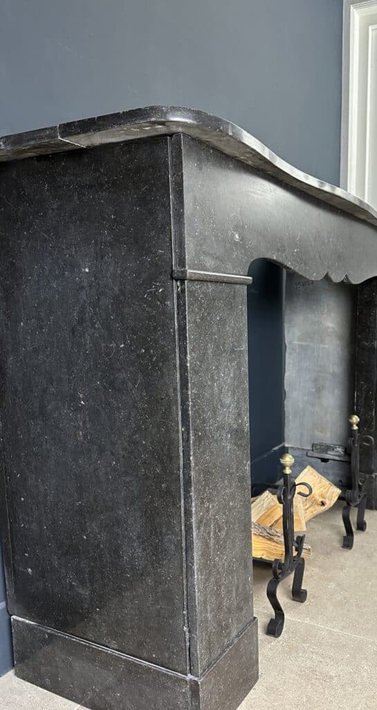 Circular Fireplace in Belgian Bluestone