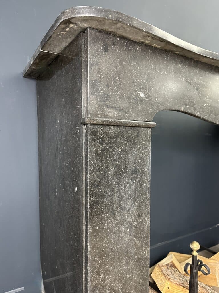 Circular Fireplace in Belgian Bluestone