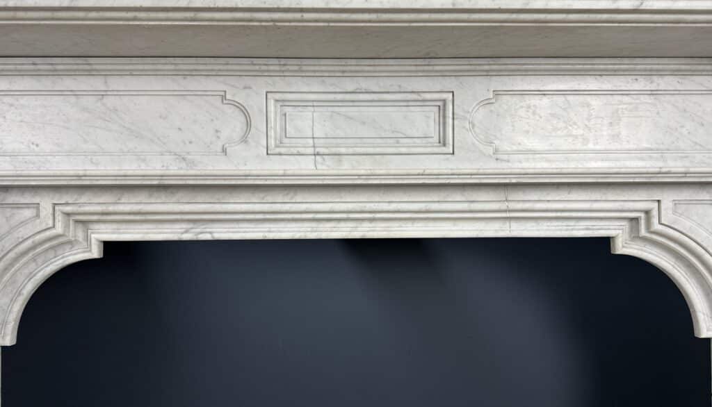 Louis XV Magnificently Rich Antique Circular Fireplace