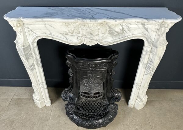 Schelp schouw arabescato mantel