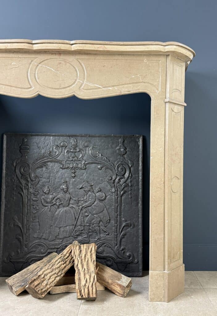 Leverkleurige 45 Graden front Schouw — detail 2