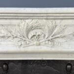 Prachtige Luxe Franse Front Schouw Carrara Marmer