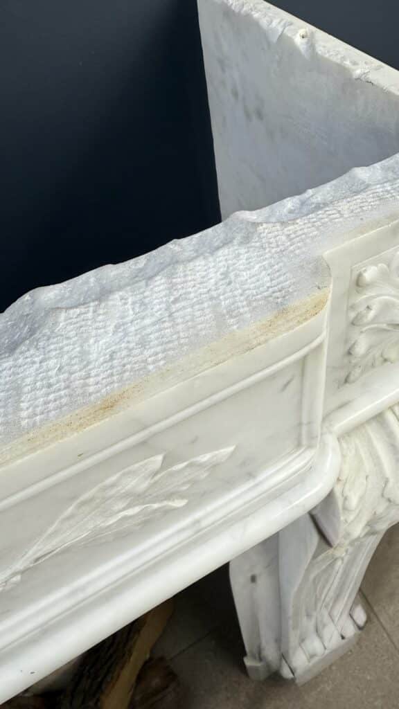Magnificent French Antique Front Fireplace